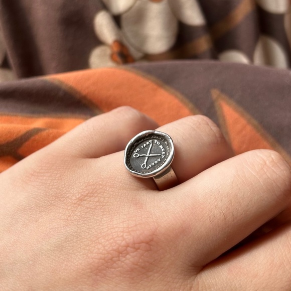 Pyrrha Jewelry - Pyrrha “We Part To Meet Again” Talisman Ring